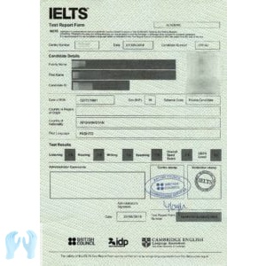 IELTS Certificates