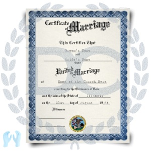 Marriage Certificate